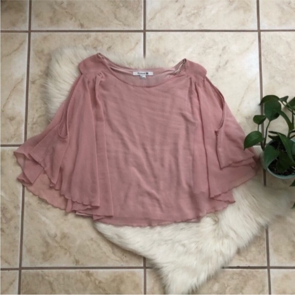 Forever 21 Bundle of 3 Sheer and Knit Tops - Picture 7 of 16